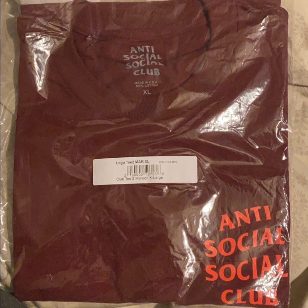 Anti Social Socil club t-shirt